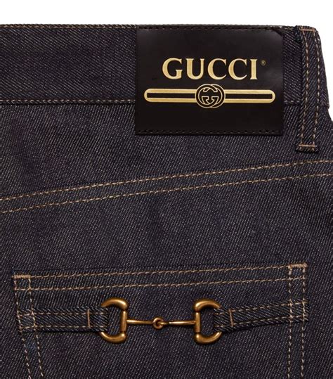 pantaloni gucci uomo|Gucci tapered jeans.